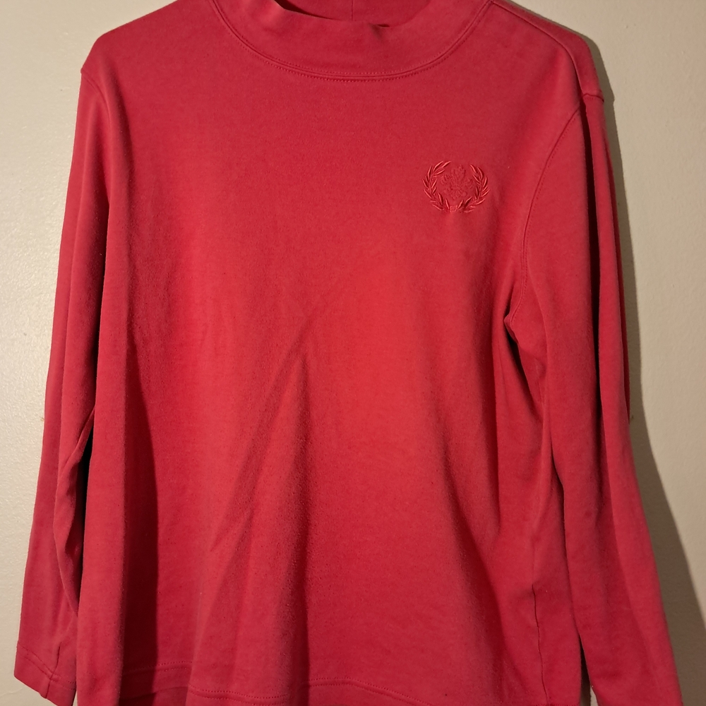 Blair Magenta Women's Turtleneck Sweater